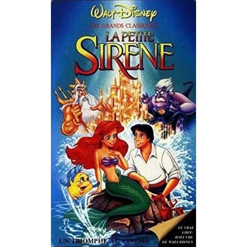 VHS La petite sirène les grands classiques