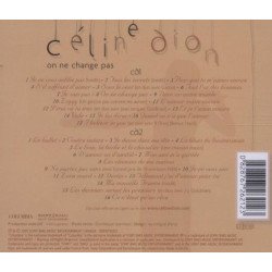 CD Celine Dion on ne change pas