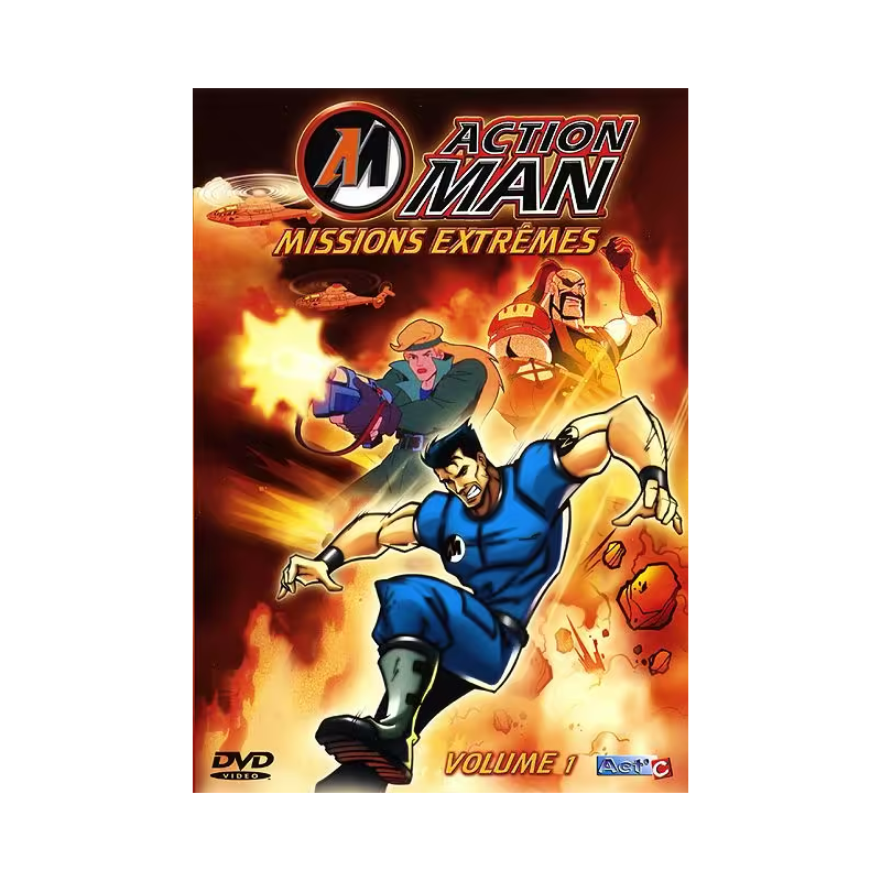 DVD Action Man missions extremes volume 1