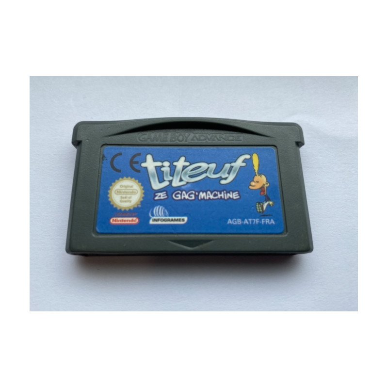 Game Boy advance Titeuf Ze gag machine loose fra