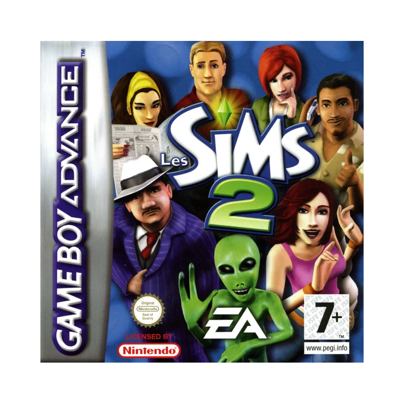 Game boy advance Les sims 2 loose eur