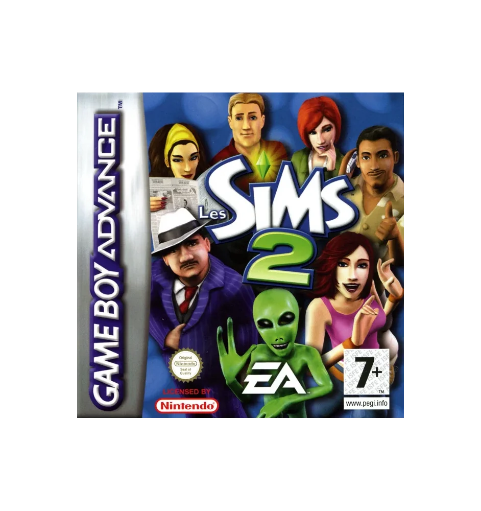 Game boy advance Les sims 2 loose eur