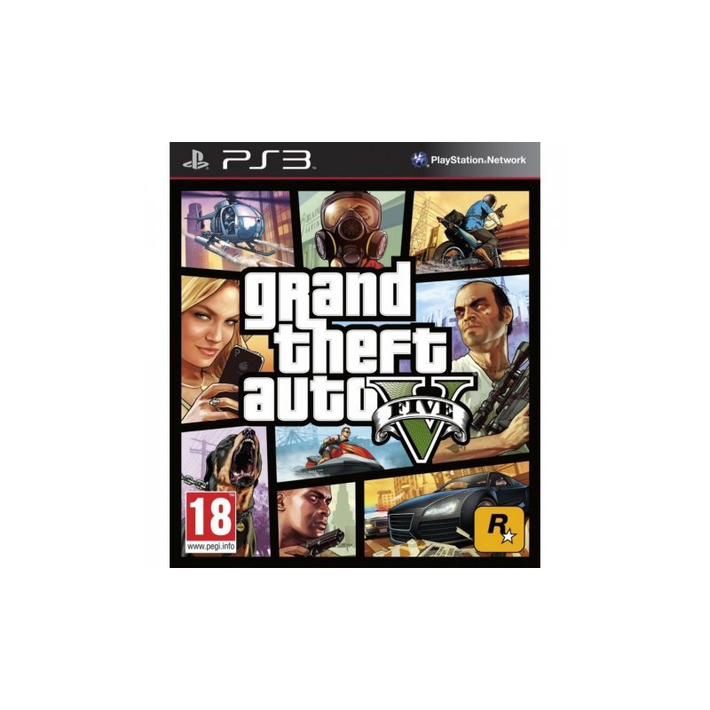 PS3 Grand Theft Auto V Cib
