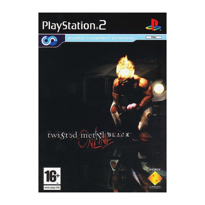 PS2 Twisted metal black online cib