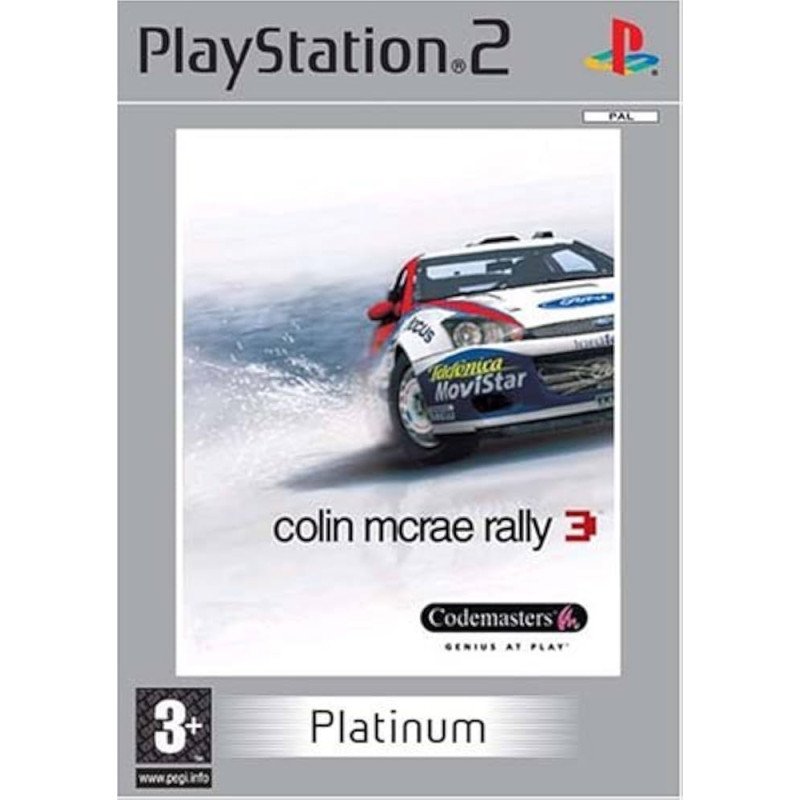 PS2 Colin Mcrae rally 3 plat cib