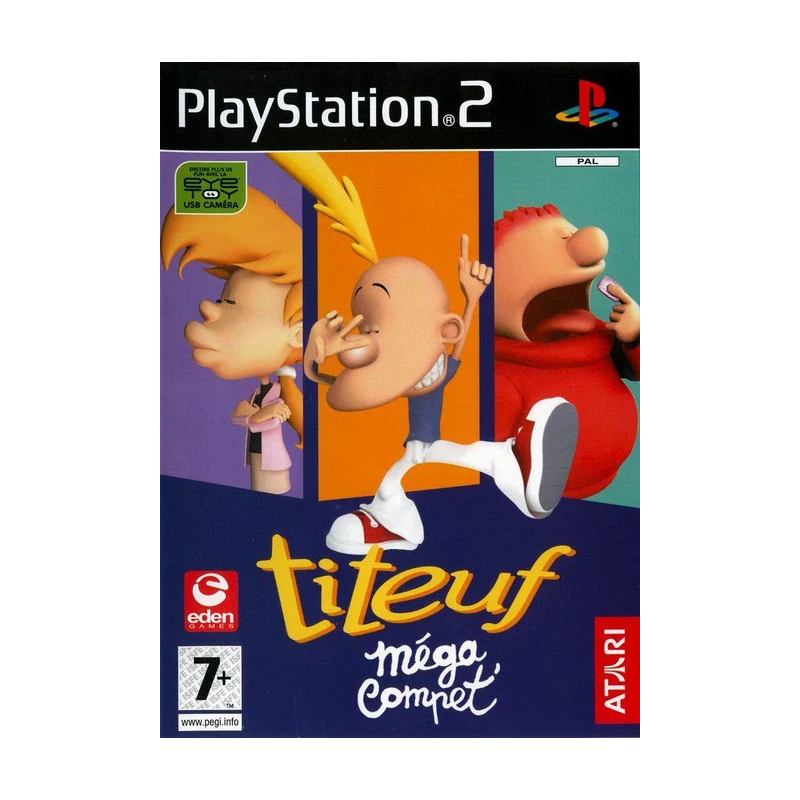 PS2 Titeuf mega-compet cib