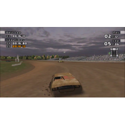 PS2 sprint cars road to Knoxville cib