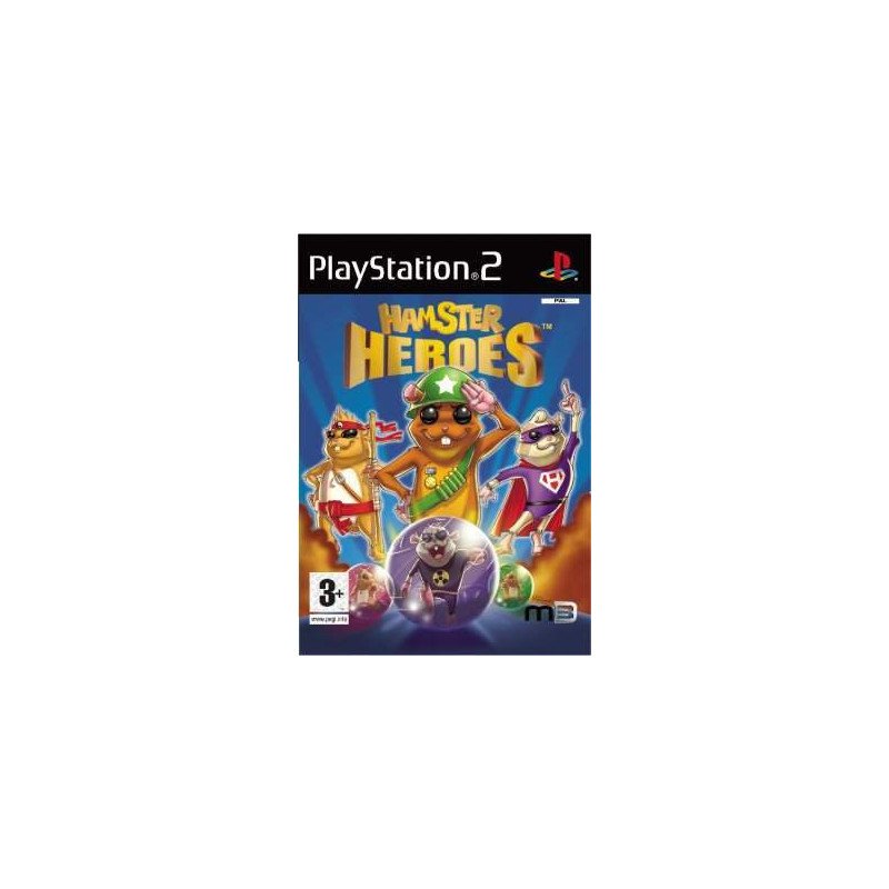 PS2 Hamster heroes cib