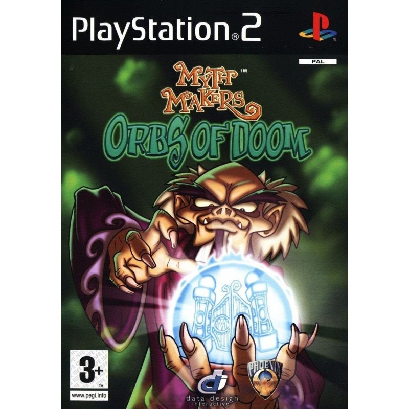 PS2 Myth makers orbs of doom cib