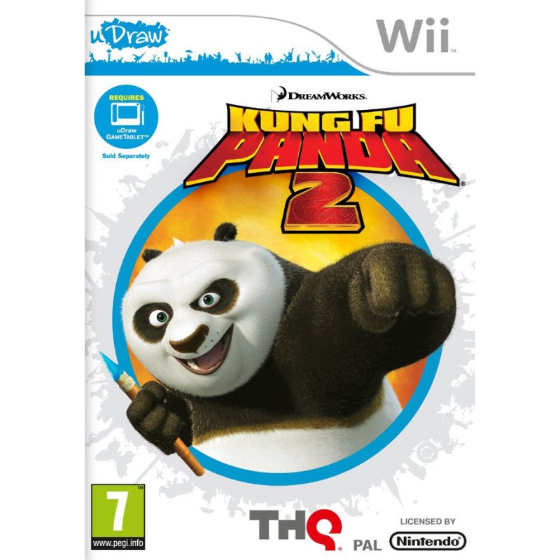 WII Kung Fu Panda 2 U draw Cib