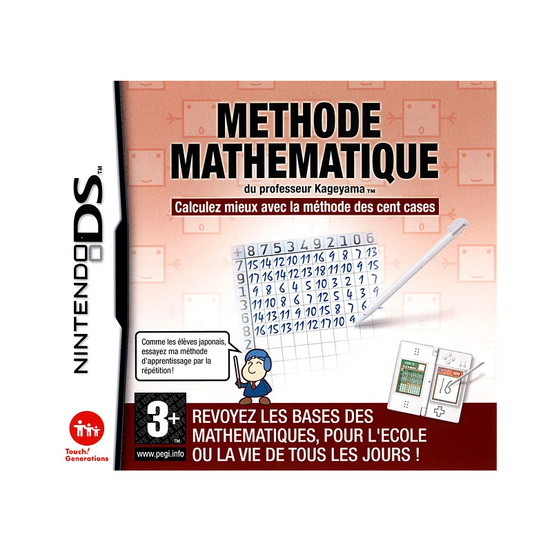 DS Methode Mathématique Du Professeur Kageyama Cib
