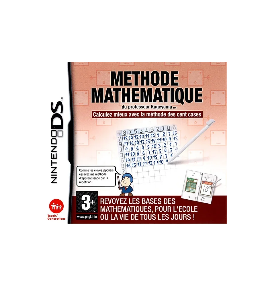DS Methode Mathématique Du Professeur Kageyama Cib
