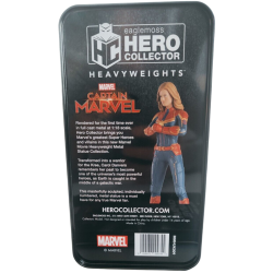 Figurine metal statue captain Marvel