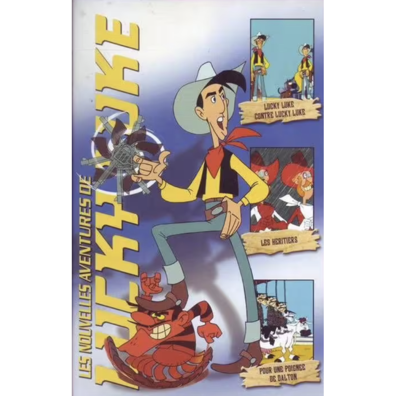 VHS coffret double Lucky Luke