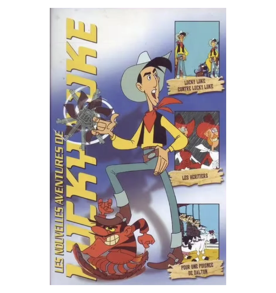 VHS coffret double Lucky Luke