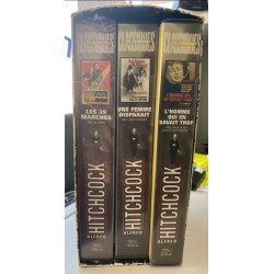 VHS Coffret collection 3 VHS Alfred Hitchcock