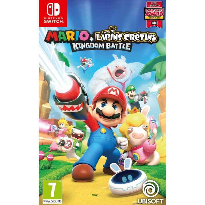 Switch Mario + the lapins crétins kingdom Battle