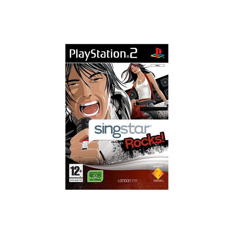 PS2 Singstar rocks! cib