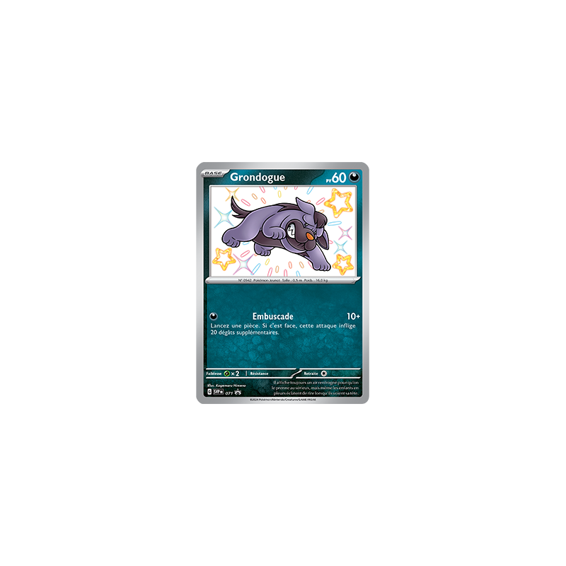 Grondogue 071 Promo Holo Shiny