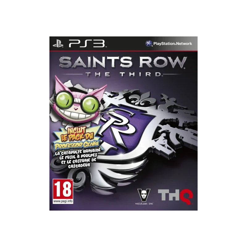 PS3 Saints Row The Third Sn