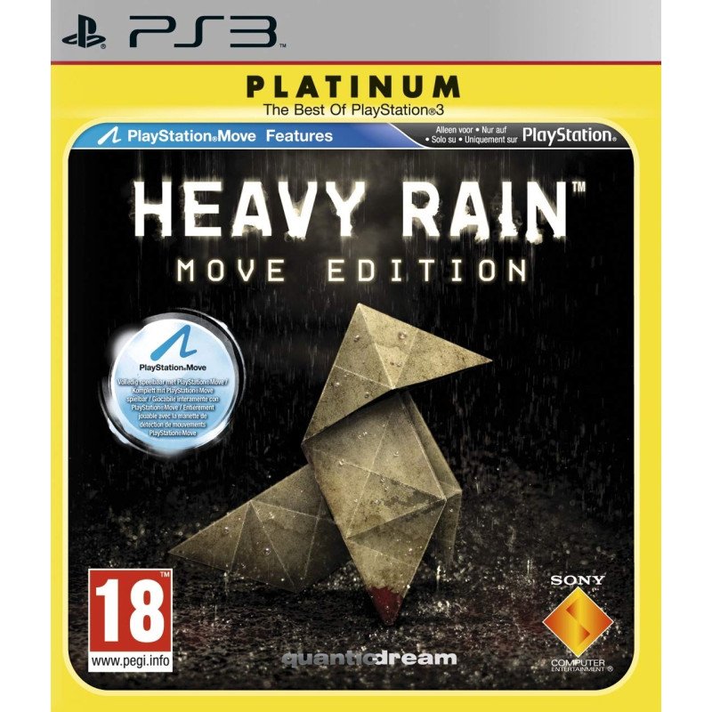 PS3 Heavy Rain Move Edition Plat Cib