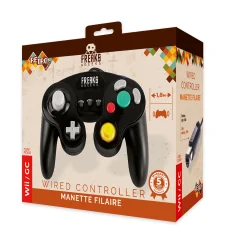 Brand-new black Wii GameCube controller with Turbo and Slow functions