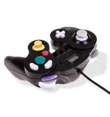 Brand-new black Wii GameCube controller with Turbo and Slow functions