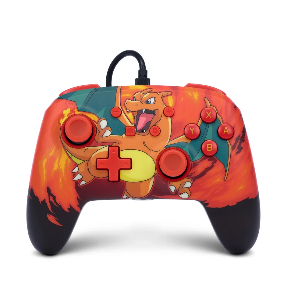 Manette Améliorée pour Switch - Pokémon - Dracaufeu Vortex Neuve