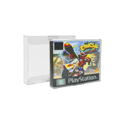 Protection cristal box pour boite single CD PS1
