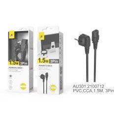 Câble 1,50m pour Alimentation PC / PS3 Fat
