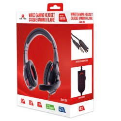Casque double SWX-300 PS4/PS5/XBOX ONE/SeriesX/SWITCH noir + Micro Neuf