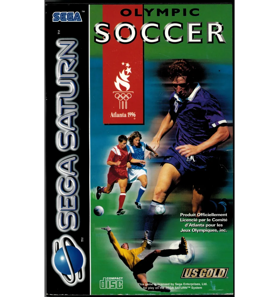 Sega Saturn Olympic Soccer Sn