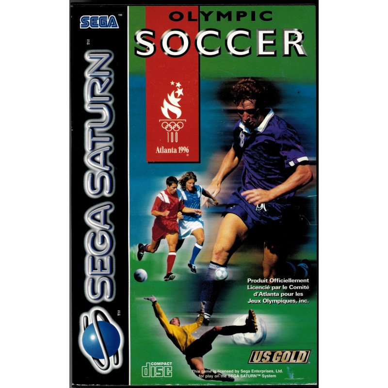 Sega Saturn Olympic Soccer Sn