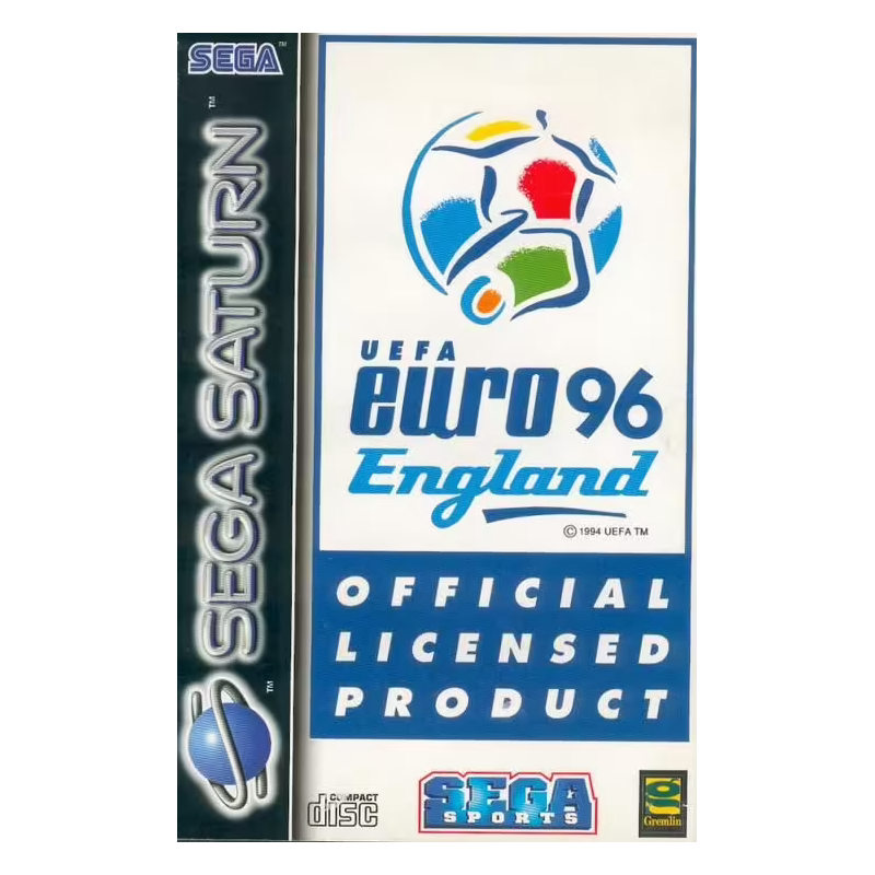 Sega Saturn Uefa Euro 96 England Sn