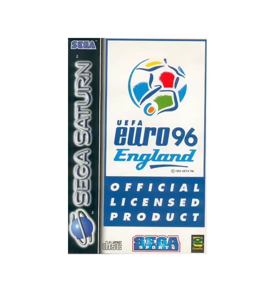 Sega Saturn Uefa Euro 96 England Sn