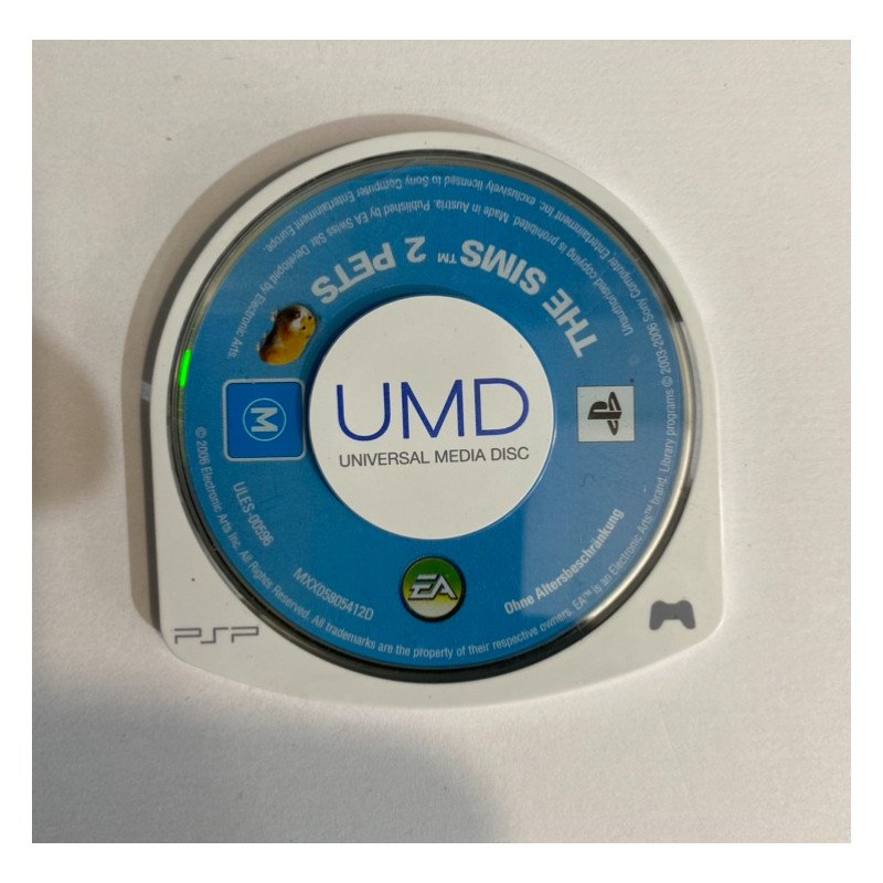 PSP Les sims 2 animaux loose