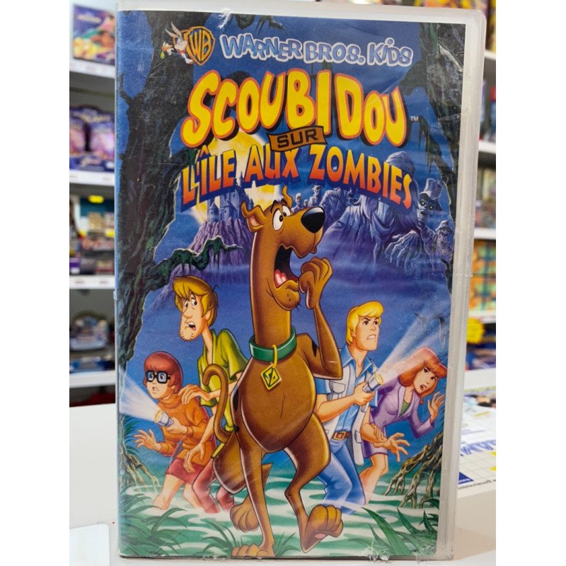 VHS Scoubidou sur l'ile aux zombies