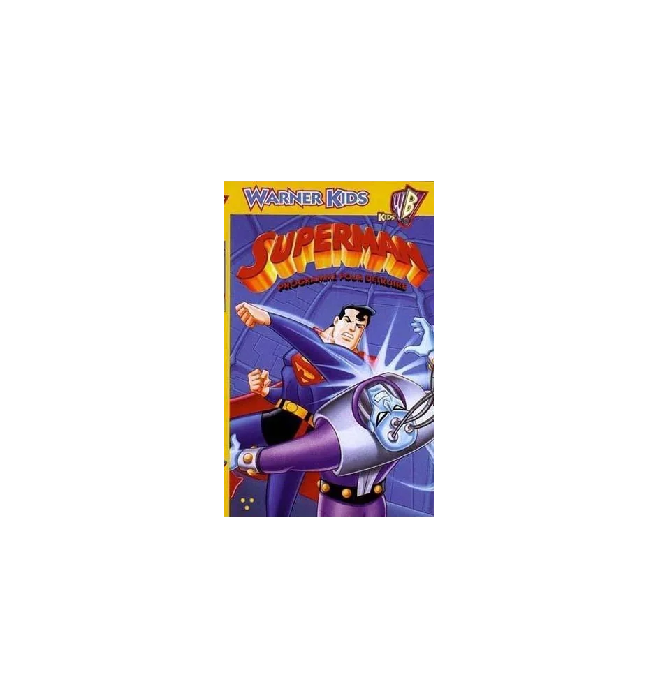 VHS Superman programmé pour detruire