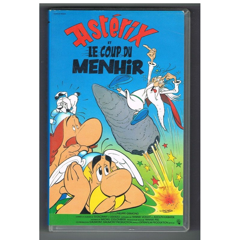 VHS Asterix et le coup du Menhir