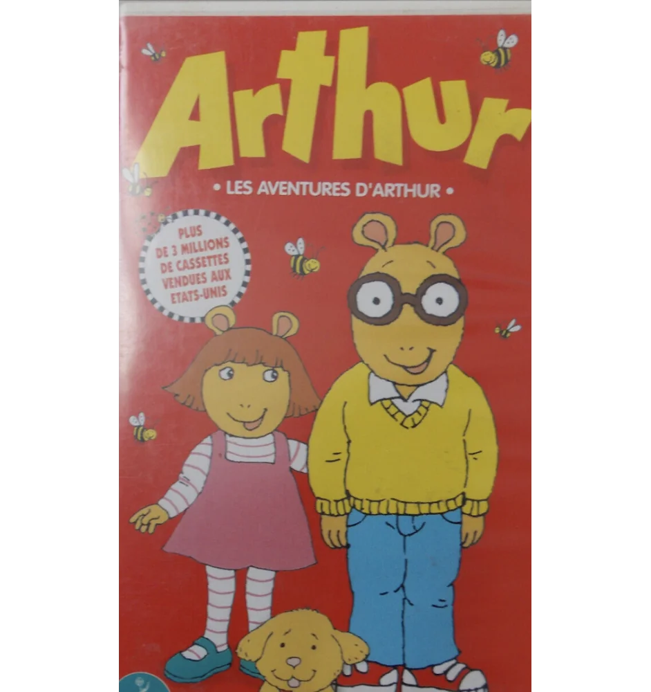 VHS Arthur les aventures d'Arthur