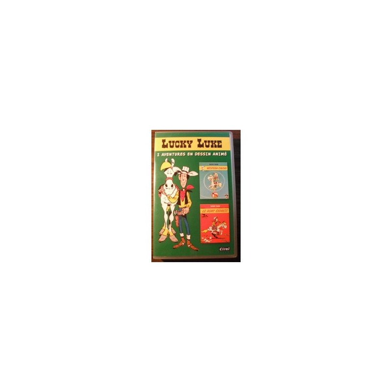 VHS Lucky Luke western circus et le pony express