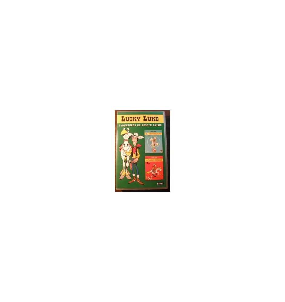 VHS Lucky Luke western circus et le pony express