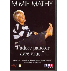 VHS Mimie Mathy j'adore papoter avec vous