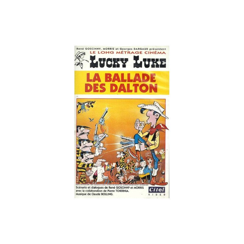 VHS Lucky luke la ballade des dalton