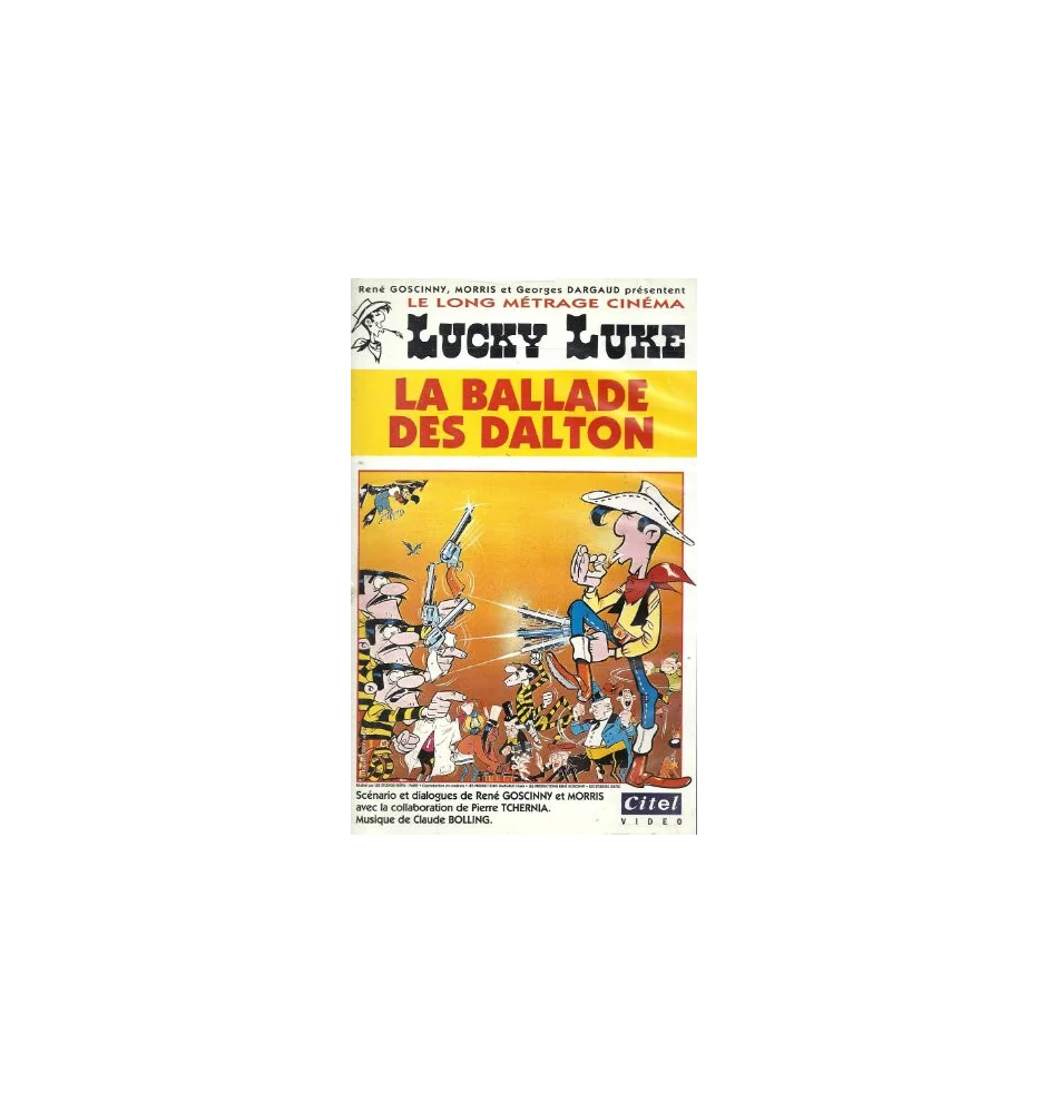 VHS Lucky luke la ballade des dalton