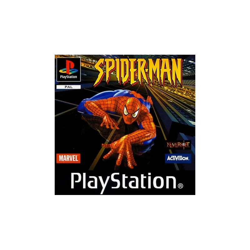 PS1 Spider-man Cib