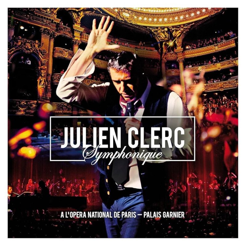 CD Julien Clerc Symphonique opéra de Paris double Cd