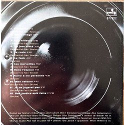 CD Sinclair Que Justice Soit Faite