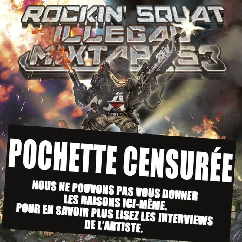 CD Rockin Squat Illégal Mixtapes 3