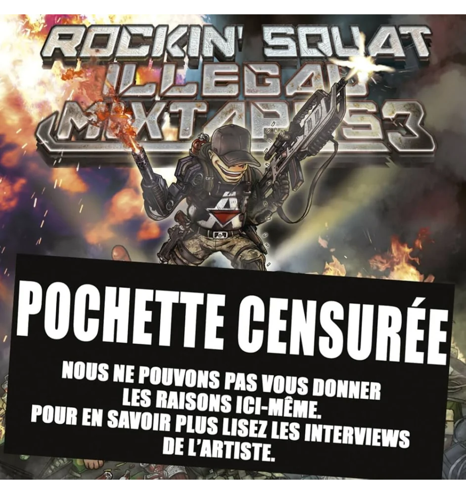 CD Rockin Squat Illégal Mixtapes 3